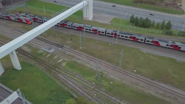 the movement of trains of the Moscow Central Ring
