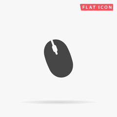 Computer Mouse flat vector icon