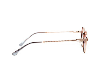 glasses with gradient with uv protection isolated on white background  - Image