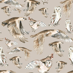 animal, baby, background, bird pattern, botanical, branch, bunny, cartoon, child, color, cute, decoration, design, drawing, eagle pattern, eagle seamless, fabric, fall, floral, forest, forest bird, gr