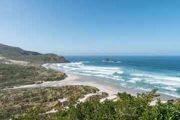 Sandfly bay near Dunedin, New Zealand