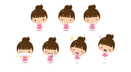 女の子のかわいいイラストまとめ