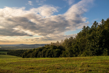 landscape in the mountains