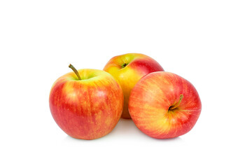 Fototapeta na wymiar Apples isolated on white background