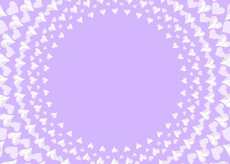 Circular heart shaped valentines day card with i love you text. Love related items. Home decoration printable.
