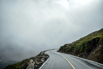 road in the mountains