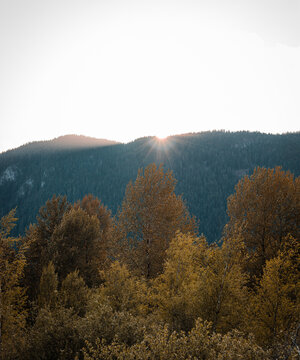 autumn in the mountains