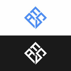 Obraz premium initial letter AFS logo design vector