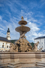 Fototapeta premium Residenzbrunnen, Salzburg