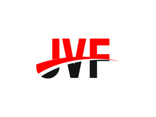 JVF Letter Initial Logo Design Vector Illustration