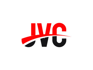 JVC Letter Initial Logo Design Vector Illustration