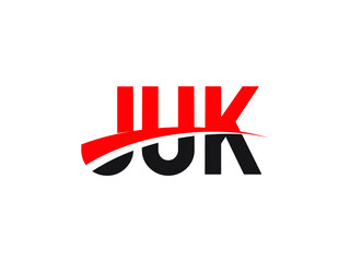 JUK Letter Initial Logo Design Vector Illustration