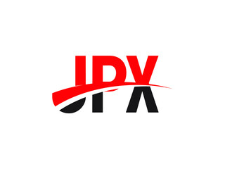 JPX Letter Initial Logo Design Vector Illustration