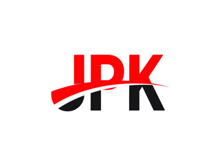 JPK Letter Initial Logo Design Vector Illustration