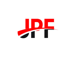 JPF Letter Initial Logo Design Vector Illustration
