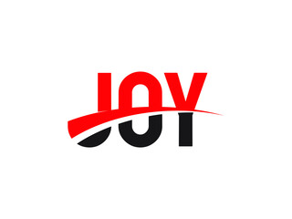 JOY Letter Initial Logo Design Vector Illustration