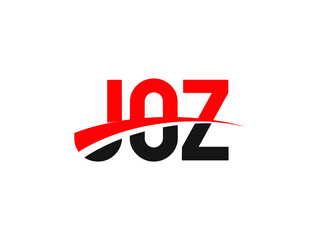JOZ Letter Initial Logo Design Vector Illustration