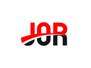 JOR Letter Initial Logo Design Vector Illustration