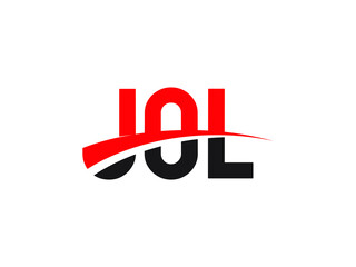 JOL Letter Initial Logo Design Vector Illustration