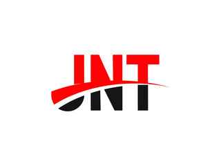 Obraz premium JNT Letter Initial Logo Design Vector Illustration