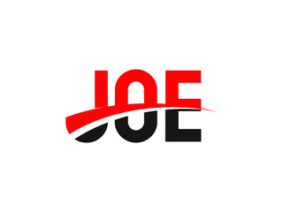 JOE Letter Initial Logo Design Vector Illustration