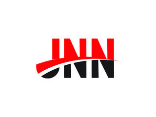 JNN Letter Initial Logo Design Vector Illustration