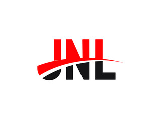 JNL Letter Initial Logo Design Vector Illustration