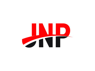 JNP Letter Initial Logo Design Vector Illustration