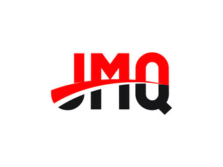 JMQ Letter Initial Logo Design Vector Illustration
