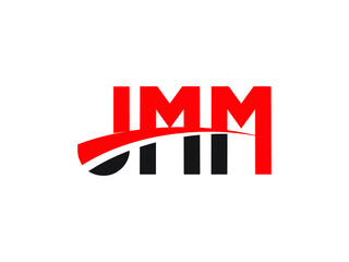 JMM Letter Initial Logo Design Vector Illustration