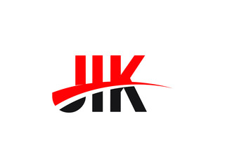 JIK Letter Initial Logo Design Vector Illustration