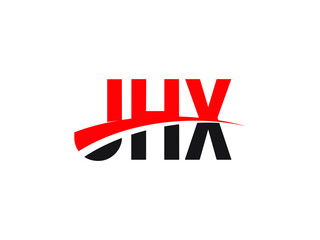 JHX Letter Initial Logo Design Vector Illustration