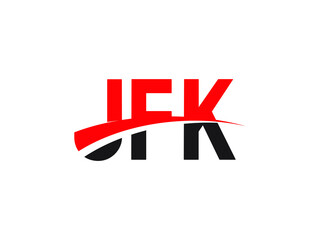 JFK Letter Initial Logo Design Vector Illustration