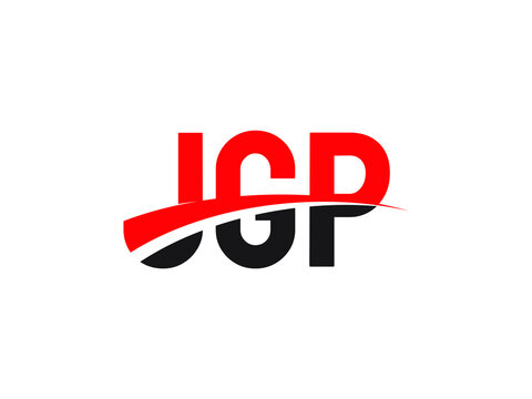JGP Letter Initial Logo Design Vector Illustration