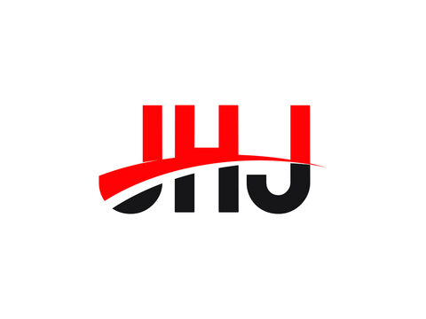 JHJ Letter Initial Logo Design Vector Illustration