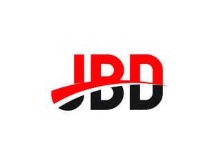 JBD Letter Initial Logo Design Vector Illustration