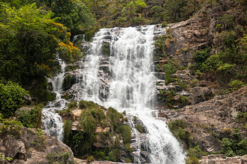 Fototapeta premium Cachoeira do Candaru em Cavalcante, Goias