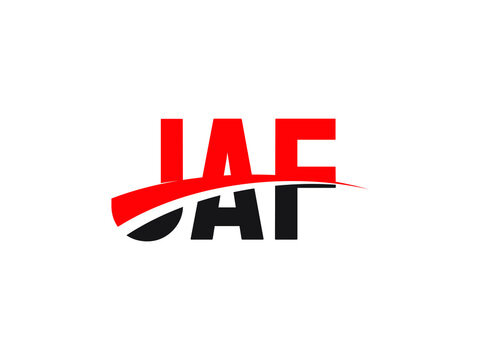 JAF Letter Initial Logo Design Vector Illustration