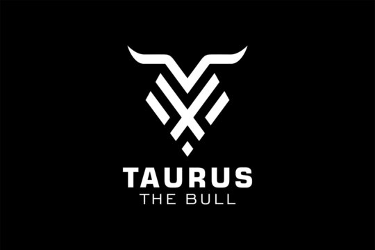 Letter X logo, Bull logo,head bull logo, monogram Logo Design Template Element