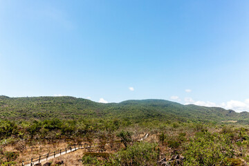 Obraz premium Vista aérea da chapada do veadeiros