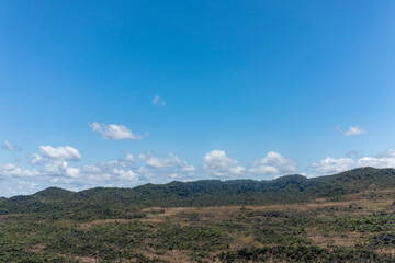Fototapeta premium Vista aérea da chapada do veadeiros