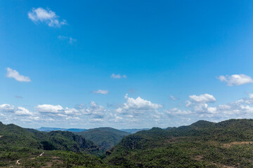 Obraz premium Vista aérea da chapada do veadeiros