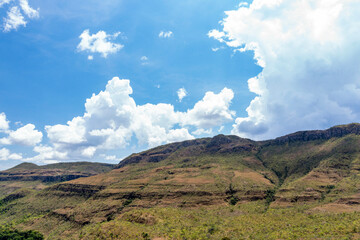 Vista aérea da Chapada dos Veadeiros, Goias