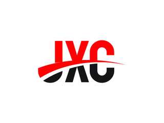 JXC Letter Initial Logo Design Vector Illustration