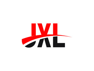 JXL Letter Initial Logo Design Vector Illustration