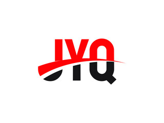 JYQ Letter Initial Logo Design Vector Illustration