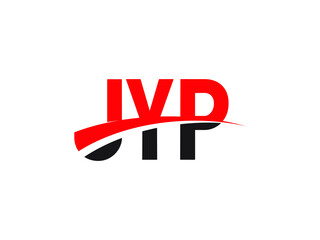 JYP Letter Initial Logo Design Vector Illustration