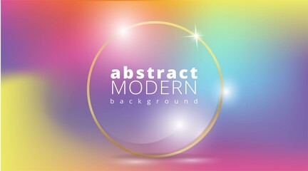 Luxury neon abstract vector background