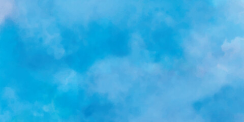 Abstract watercolor digital art painting for texture background . Blue sky with white cloud. Blue background. The summer sky is colorful clearing day and beautiful nature in the morning. for backdrop 