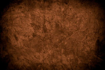 Old wall texture cement brown black gray  background abstract grey color design are light with white gradient background.